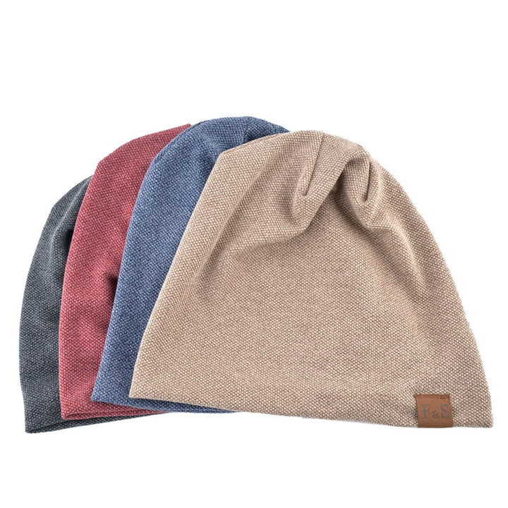 Men Women  Winter Warm Beanies Skullies Knitted Solid Casual Brand Soft Knitting Hat Outdoor Plus Velvet