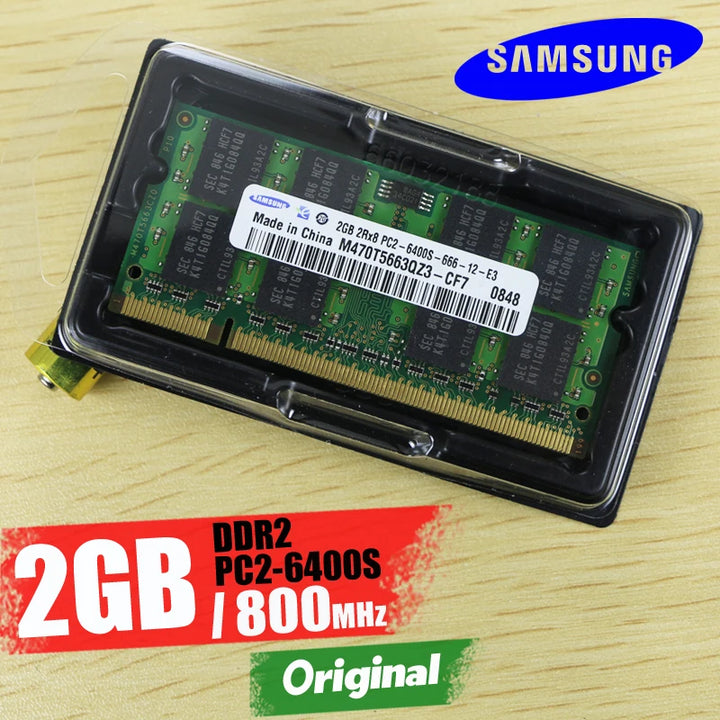 SAMSUNG 8GB 4GB 2GB 2G 4G PC2 PC3 PC3L  DDR2 DDR3 667Mhz 800Mhz 1333hz 1600Mhz 5300S 6400 8500 10600  Laptop Memory Notebook RAM