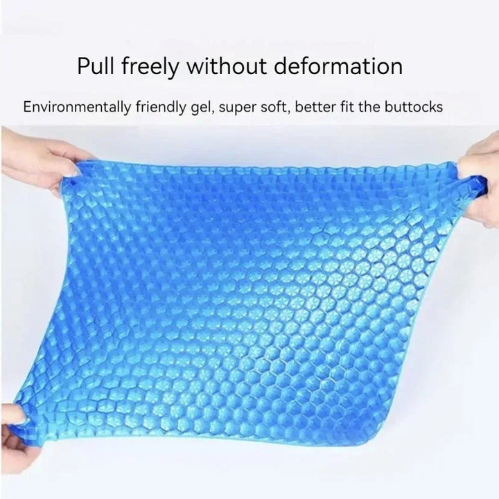 3D Honeycomb Car Seat Cushion Breathable Cool Gel Cooling Pad Universal Auto Honeycomb Butt Mat for Car Home Office Chair Pad