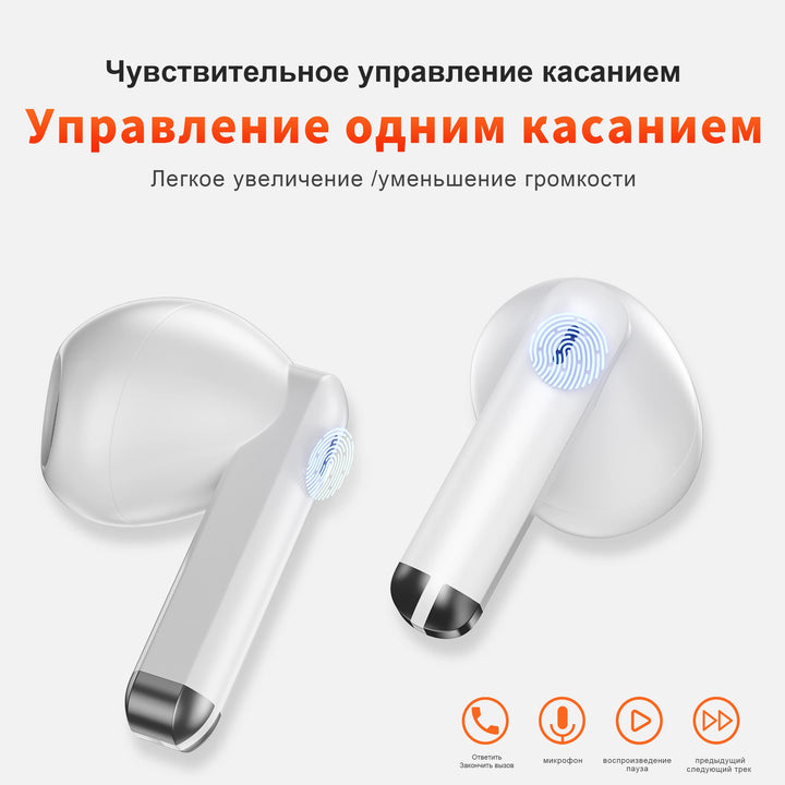 Wireless Earphones QERE E28 NEW TWS Bluetooth 5.3 HD Microphone HIFI Headphone 13mm Driver Low Latency gaming waterproof Earbud