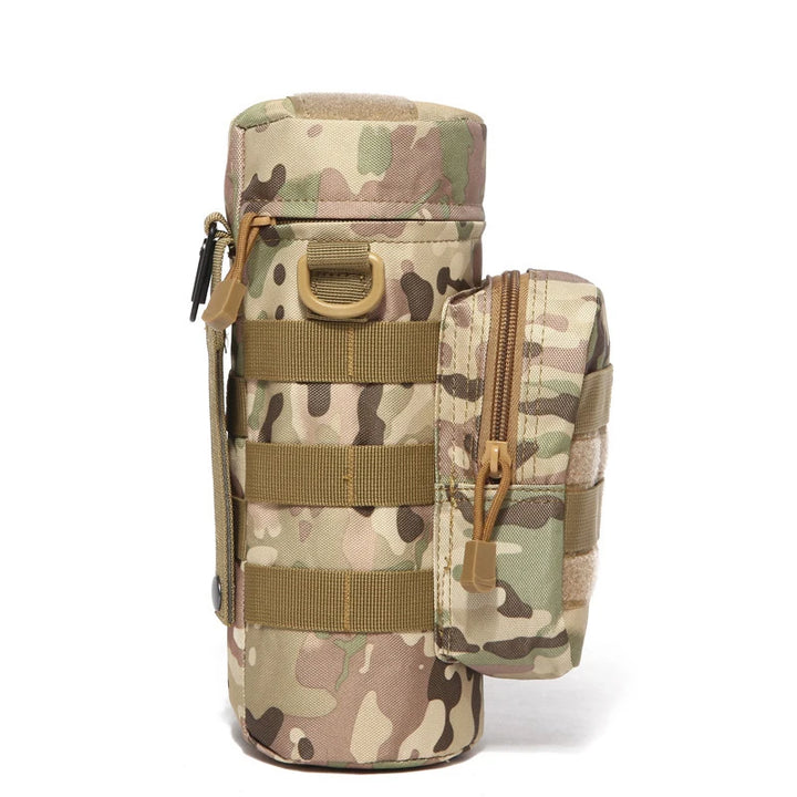 Tactical Molle Water Bottle Bag Pouch Holder Outdoor Travel Camping Hiking Cycling Fishing Hunting Water Bottle Kettle Carrier