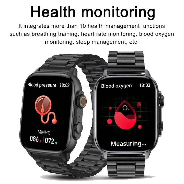 2024 HK9 Pro MAX Smart Watch 9 Mens Women AMOLED HD Screen Heart Rate Blood Pressure NFC Bluetooth Call Smartwatch For Sport