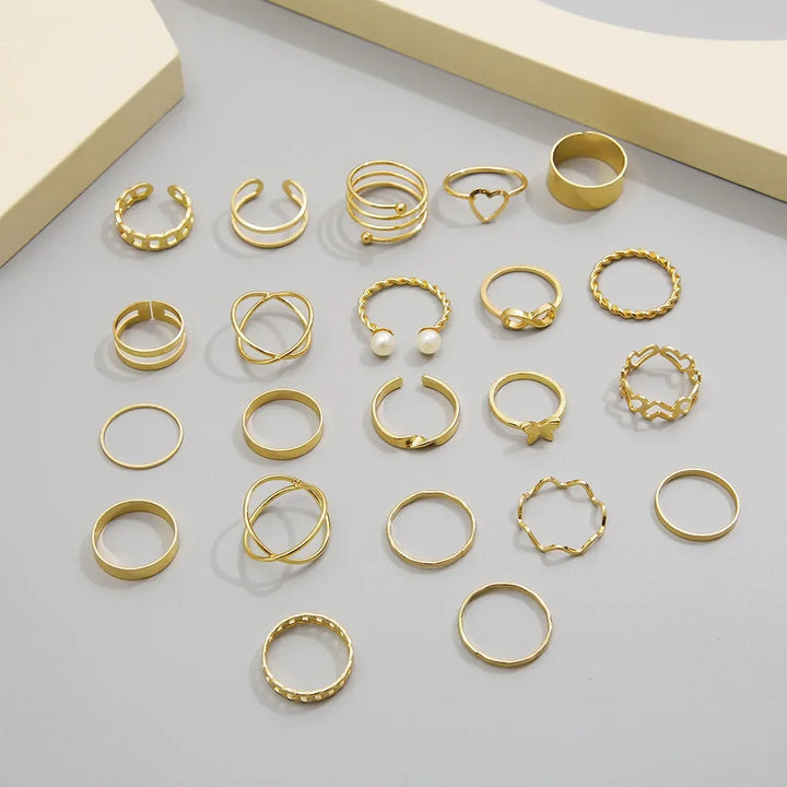 22 pcs ring set