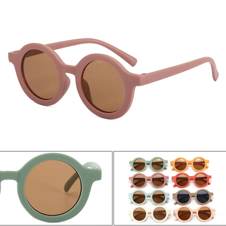 Cute kids Sunglasses parent child frosted glasses new 1-8 year old baby decorative Sunglasses trendy kids Sunglasses