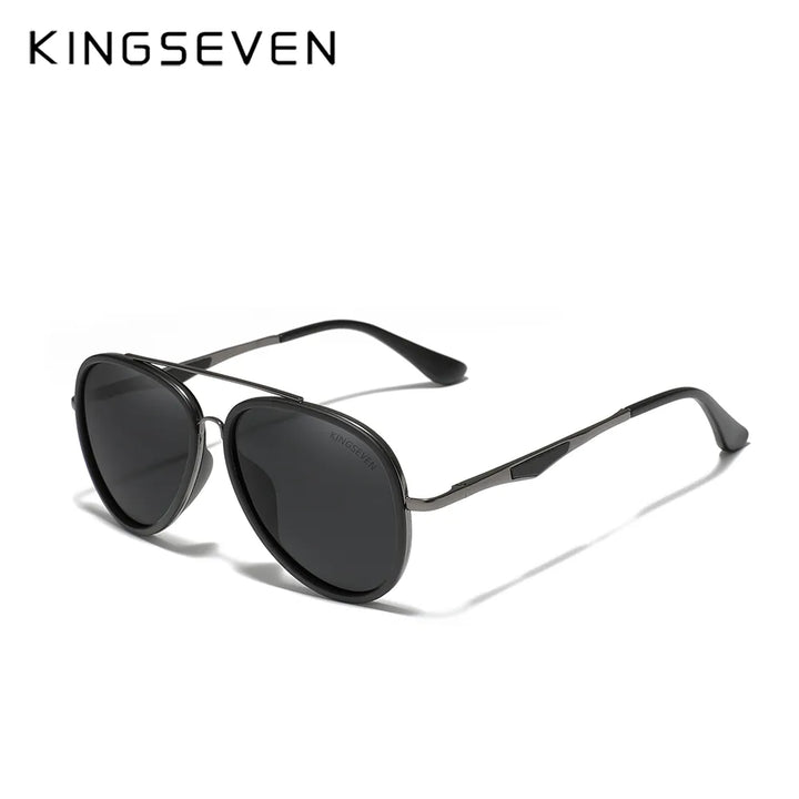 KINGSEVEN 2022 Brand Classic Pilot Polarized Sunglasses Men's Driving Male Sun Glasses Eyewear UV Blocking Oculos N7936