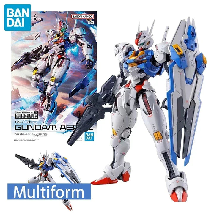 BANDAI Anime Mobile Suit Gundam Model Star Moving Wind Spirit New Free Flying Wing Assembly Kit Plastic Action Figure Toy Gift