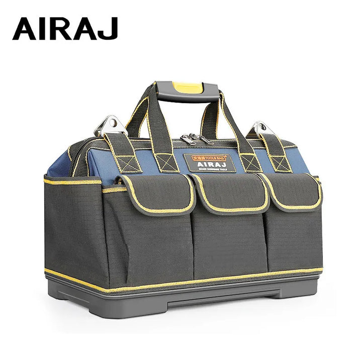 AIRAJ 2023 Upgrade Tool Bag 13/15/17/19/23 in Electrician Bag 1680D Oxford Waterproof Wear-Resistant Strong Tool Storage Toolkit