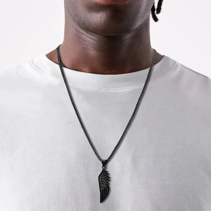 2023 Hot Classic Pendant Necklace Men Simple Stainless Steel Link Chain Necklace For Men Jewelry Gift