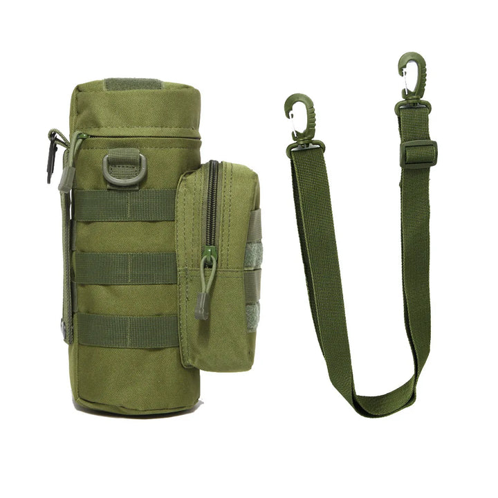 Tactical Molle Water Bottle Bag Pouch Holder Outdoor Travel Camping Hiking Cycling Fishing Hunting Water Bottle Kettle Carrier