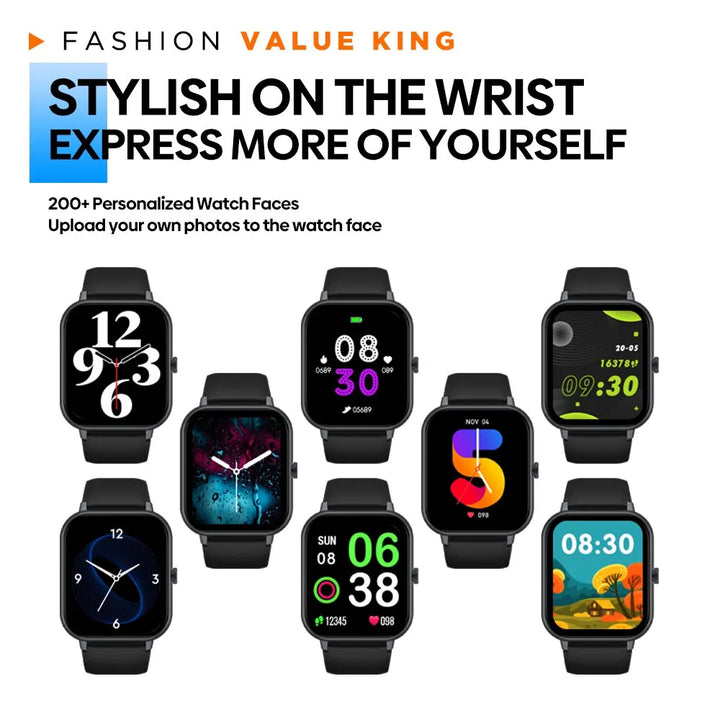 Zeblaze Btalk Lite Voice Calling Smart Watch Health Sport Monitoring Smart Notifications Voice Assistant Smartwatch Men