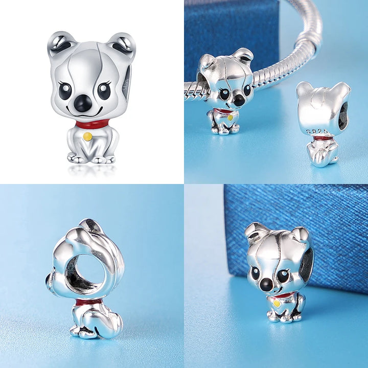 Fits Pandora 925 Original Charms Bracelet Women Silver Animal Shape Charm Pendant Beads Luxury DIY Jewelry Gift 2023 New in Hot