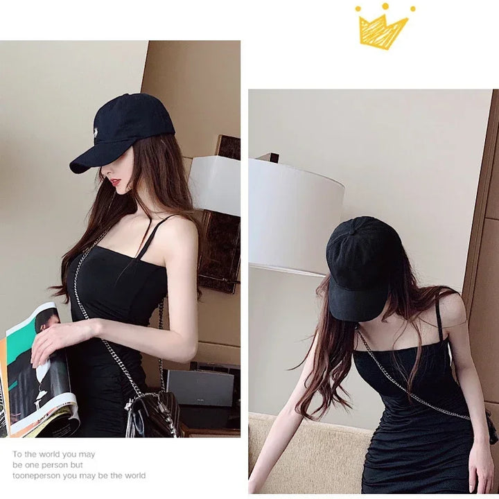 Unisex Baseball Cap Fashion Women's Hats Cotton Dad Cap Casual Men's Baseball Caps Soft Top Trucker Hat Classic Outdoor Golf Cap