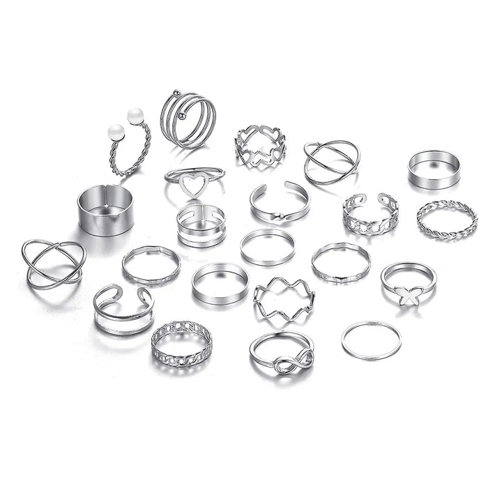 22 pcs ring set